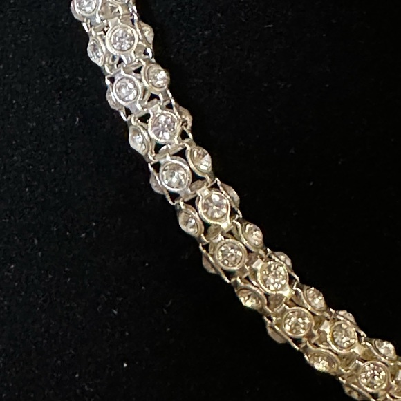 Dana Buchman Rhinestone Rope Chain Necklace - Picture 2 of 4